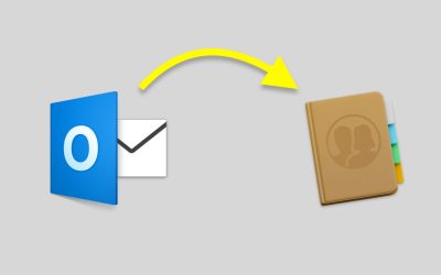 Export Outlook Contacts to vCard Mac