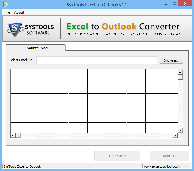save contacts from excel to outlook