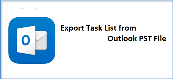 export task list from outlook pst file
