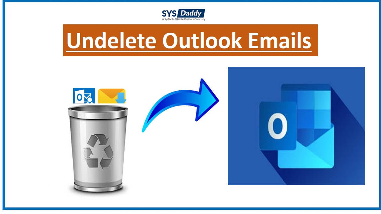 Undelete Outlook Emails, Calendars, Contacts How to