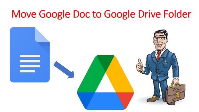 How To Move Google Doc To Google Drive Folder