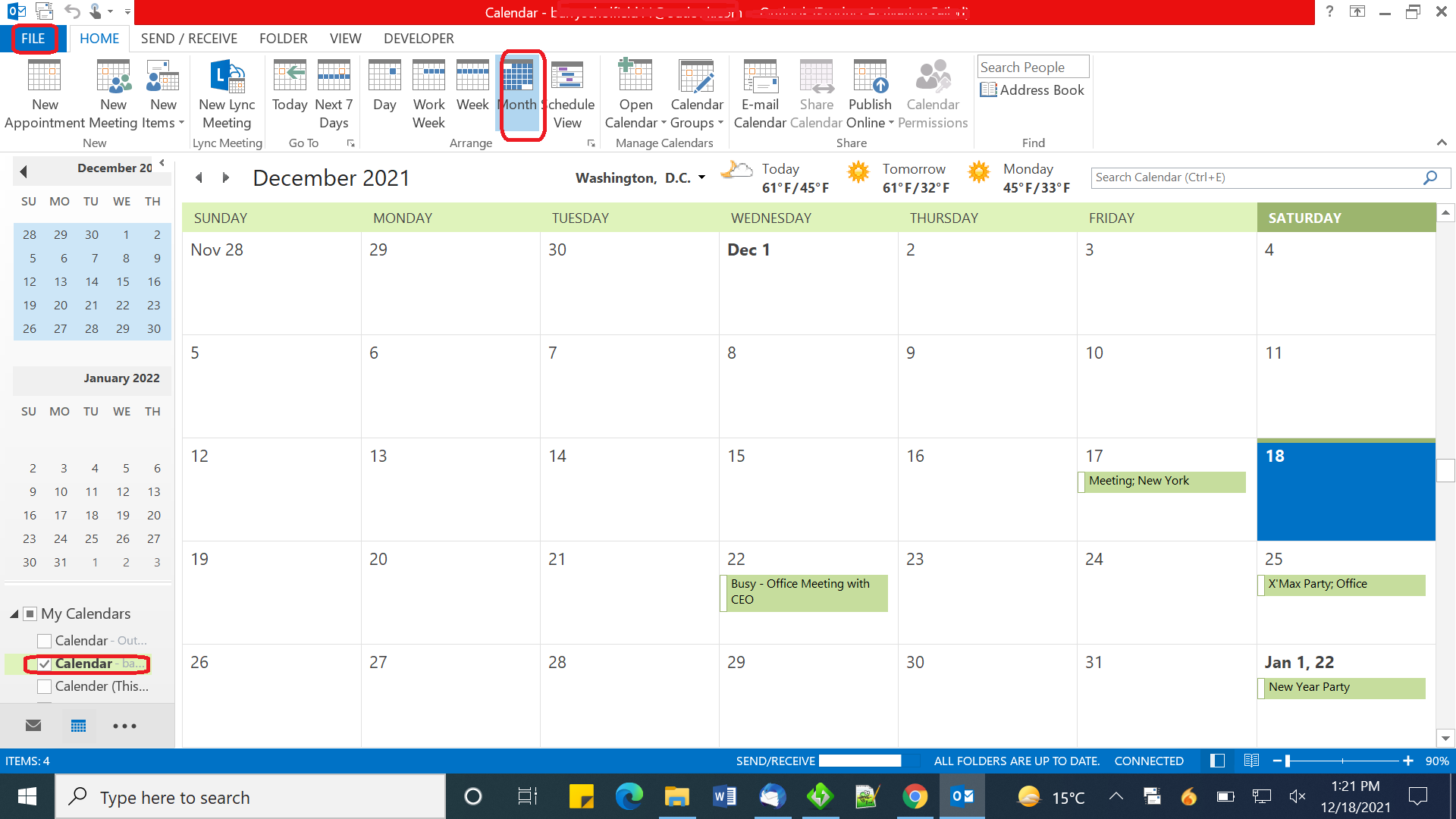 Unable to Delete Duplicate Calendar in Outlook 2019, 2016, 2013