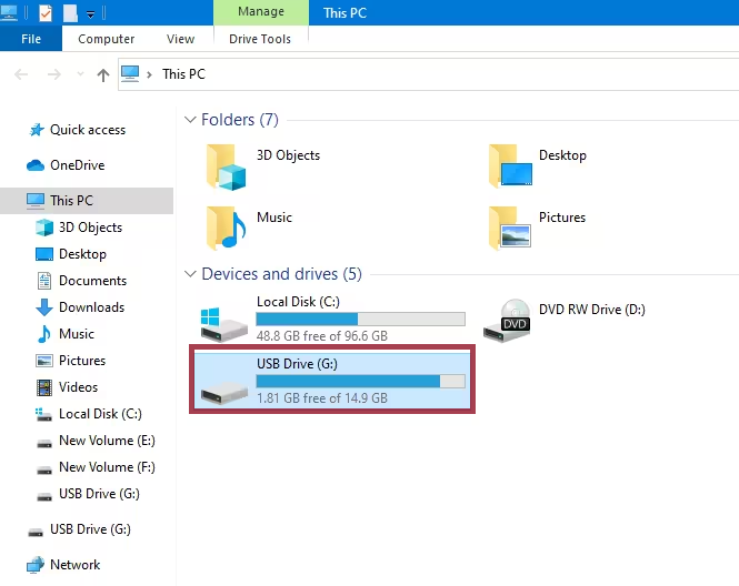 recover deleted data from virus infected pen drive