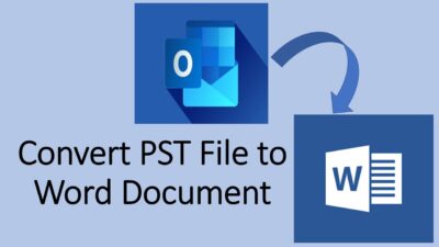 convert pst file to word document image