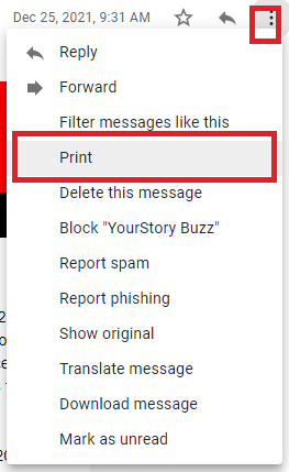 select-print-option