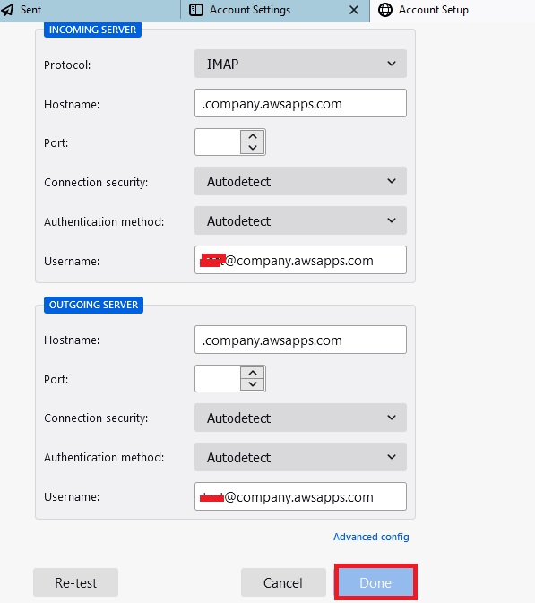 Start Manual Process to Transfer AWS Emails