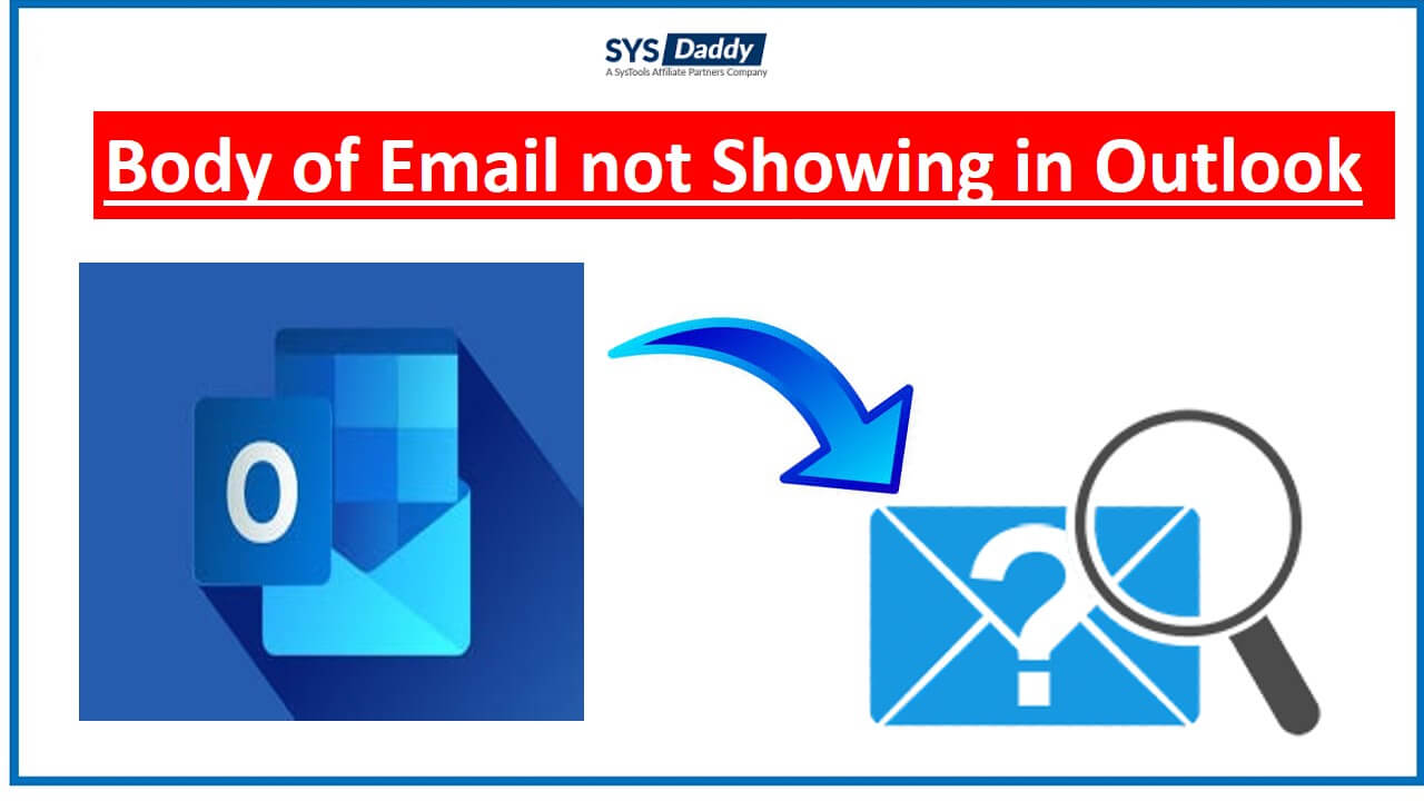 Body Of Email Not Showing In Outlook 2019 2016 2013
