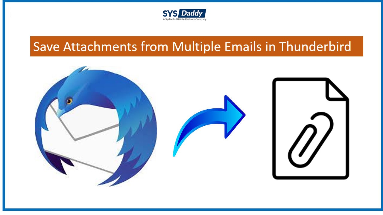 Save Attachments from Multiple Emails in Thunderbird