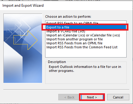 truncate for export to a file