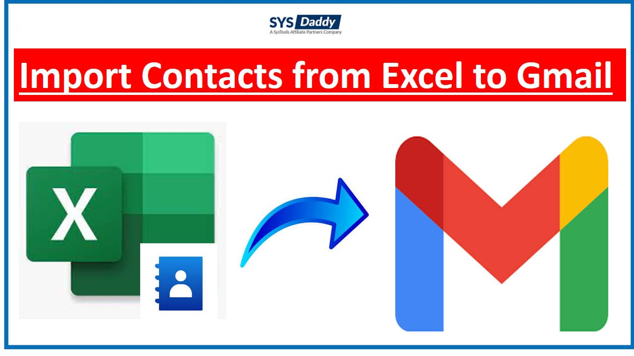 import contacts from excel to gmail