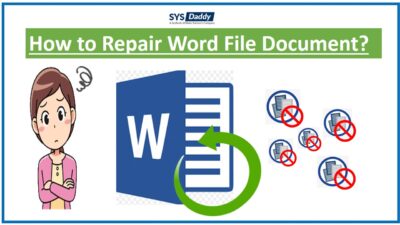 Repair Word Document