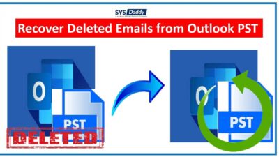 Recover Deleted Emails from Outlook PST