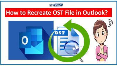 Recreate OST File in Outlook