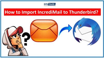 Import IncrediMail to Thunderbird